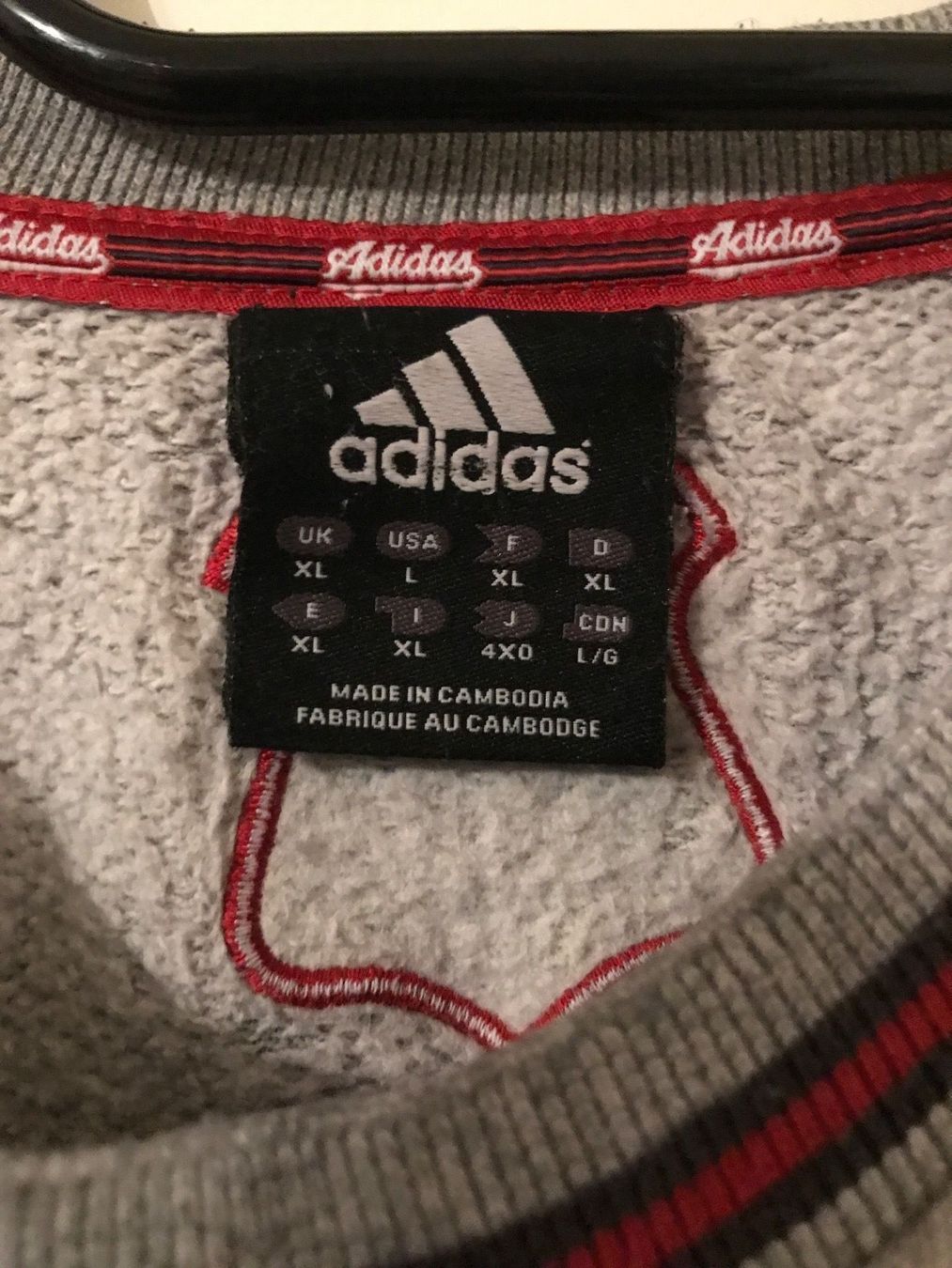 Adidas Maglioni & Felpe: Adidas Vintage College Design Pullover grösse XL – Usato da Rebstein venduto da gimmma 2