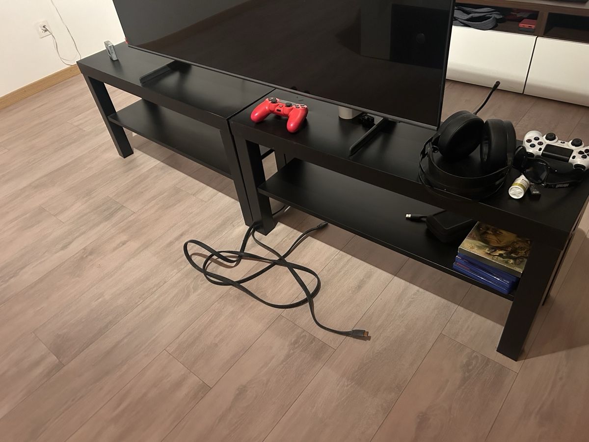 Ikea Tavoli: 2x schwarze IKEA-Tischli – Usato da Birwinken venduto da Swissseller1408