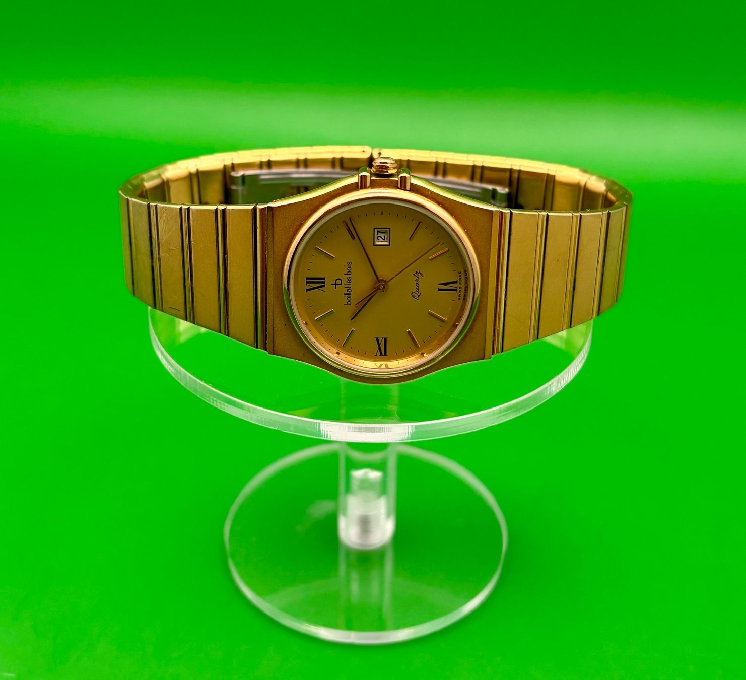 Swiss Orologi: BOLLAT LES BOIS DATE SWISS MADE – Usato da Rorschach venduto da ZeitWerk.10 7
