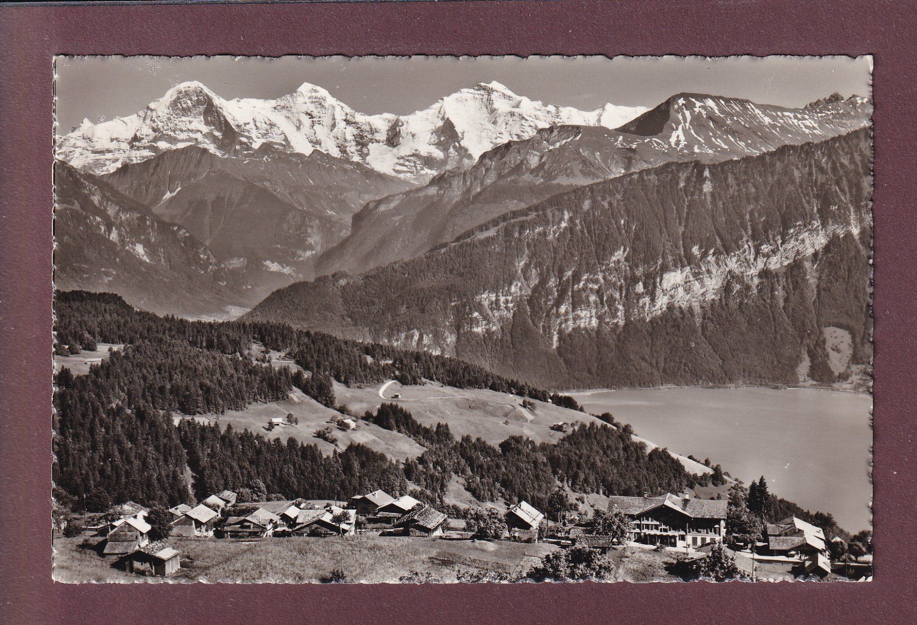 Cartoline postali: BEATENBERG - 1941 – Usato da Pully venduto da nicecards