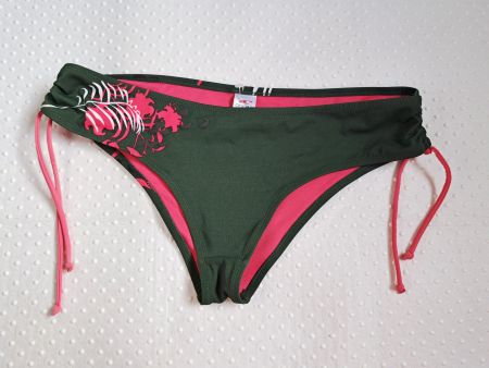 NEU! O'Neill Bikini Hose, Gr. 42, olivgrün mit pink