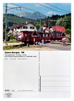 St-Cergue Nyon Vaud Bahn NStCM Triebwagen ABDe 4/4 11 + C2