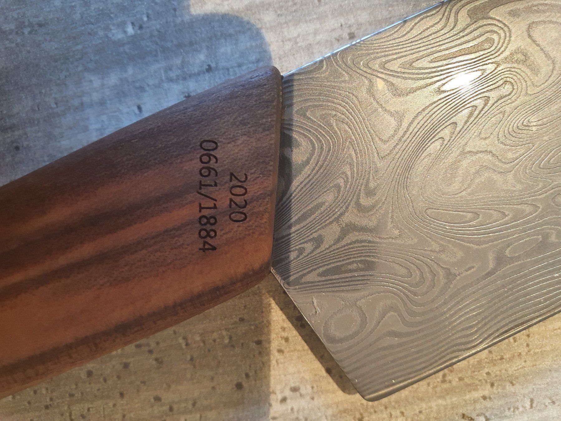 Victorinox Küchenmesser: Victorinox Santoku Damast Limited Edit – Neu und originalverpackt aus Küssnacht am Rigi von milchmaa83 2