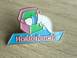 Pin Hakle feucht
