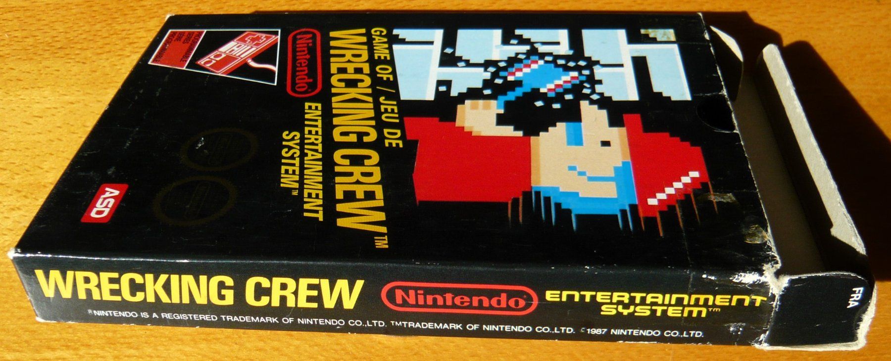 Nintendo Giochi: NES : Wrecking Crew, CIB, Bon état, version rare 5 vis – Usato da Onex venduto da Jaguar1986 4