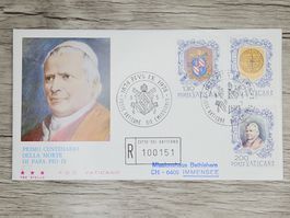 CL05 Enveloppe + Timbre Poste Vaticane 1978
