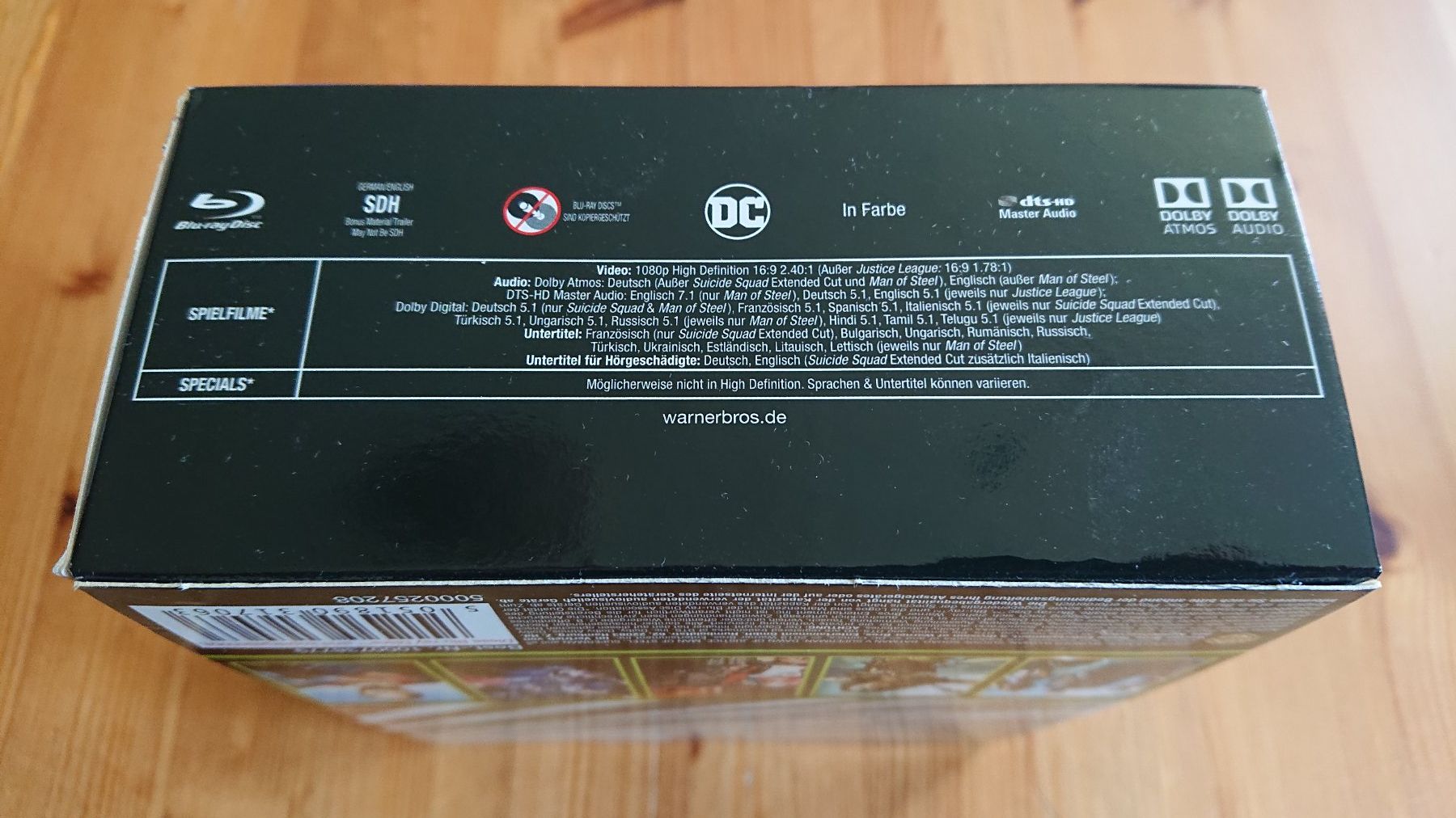Tutti i DVDs: DC COLLECTION 5 FILME auf Blu-Ray – Usato da Wilderswil venduto da Exebub 4