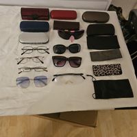 19 teilig brillen etui und Brille div 