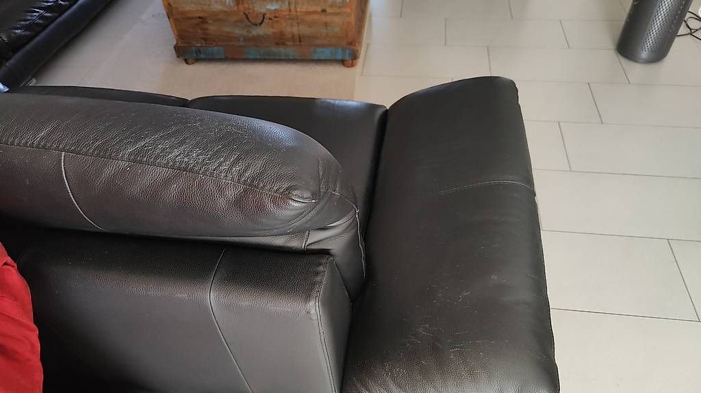 Sofas: 2 Sofas aus Leder – D'occasion à Dielsdorf par LukeyDukey 4