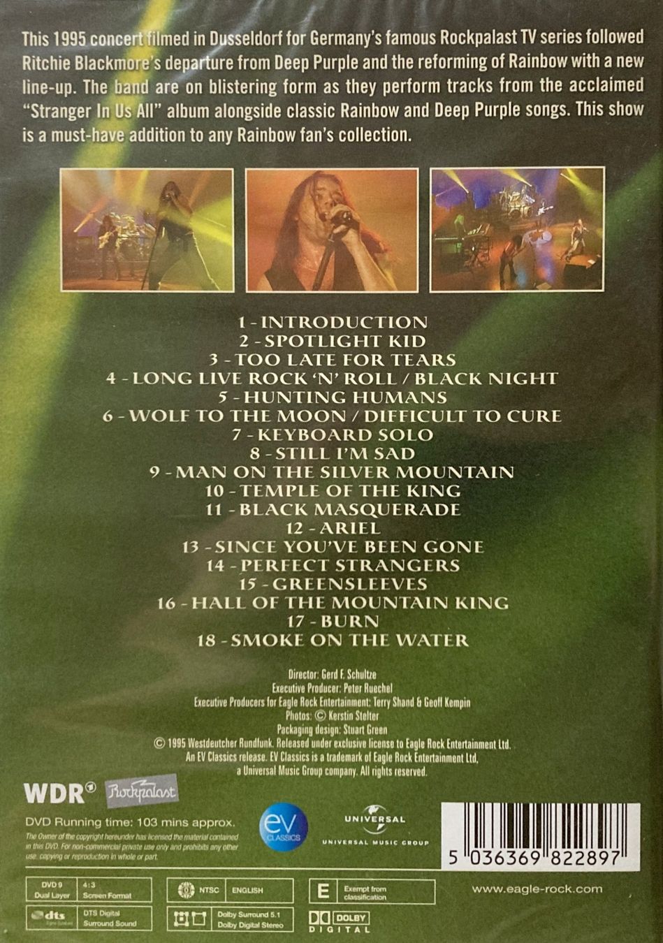 Alle DVDs: RAINBOW - BLACK MASQUERADE – Neu und originalverpackt aus Bottens von hotter-than-hell 1