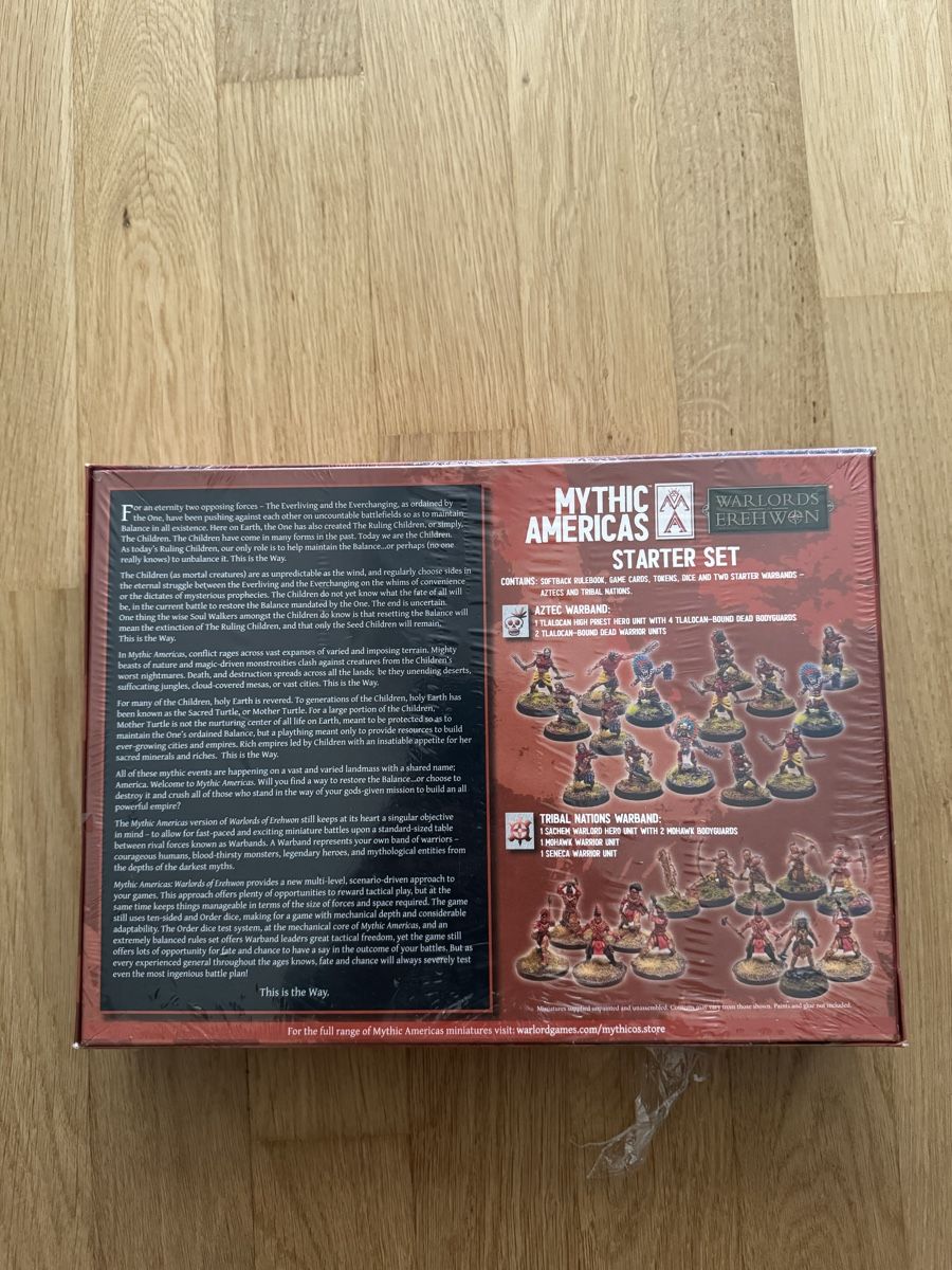 Giochi: Mythic Americas Starter Set 28 Miniaturen - Aztec Warbands – Nuovo (secondo la descrizione) da Ennetbaden venduto da ste_w9z6 1