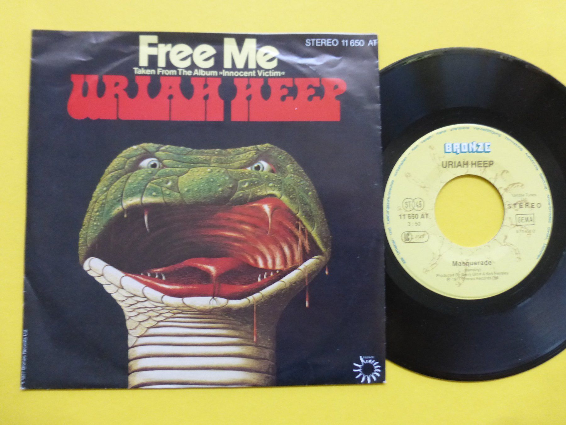 Dischi in vinile: Uriah Heep – Free Me – Usato da Zürich venduto da Swiss57