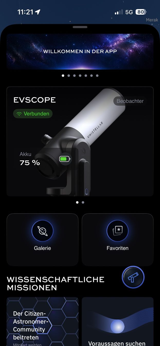 Telescopi: Smart Teleskop Unistellar evScope v1.0 – Usato da Schaffhausen venduto da Bootes 8