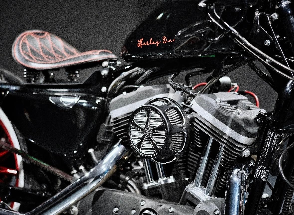 Route: Harley - Davidson YL883R – D'occasion à Murgenthal par Zeki60 9