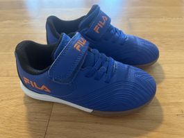 Fila Hallenschuhe Grösse 29 blau orange guter Zustand