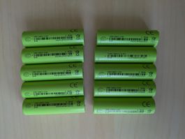 10x Li-ion Zellen 18650 EVE INR18650-29V 2850mAh 8.4A