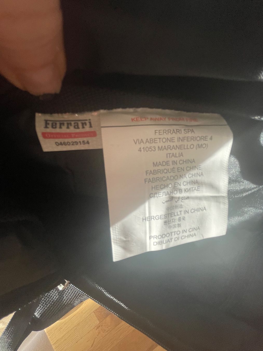 Rucksäcke: Ferrari Collector sac à dos noir – Neu (gemäss Beschreibung) aus Troinex von nadinebmichaelson 5