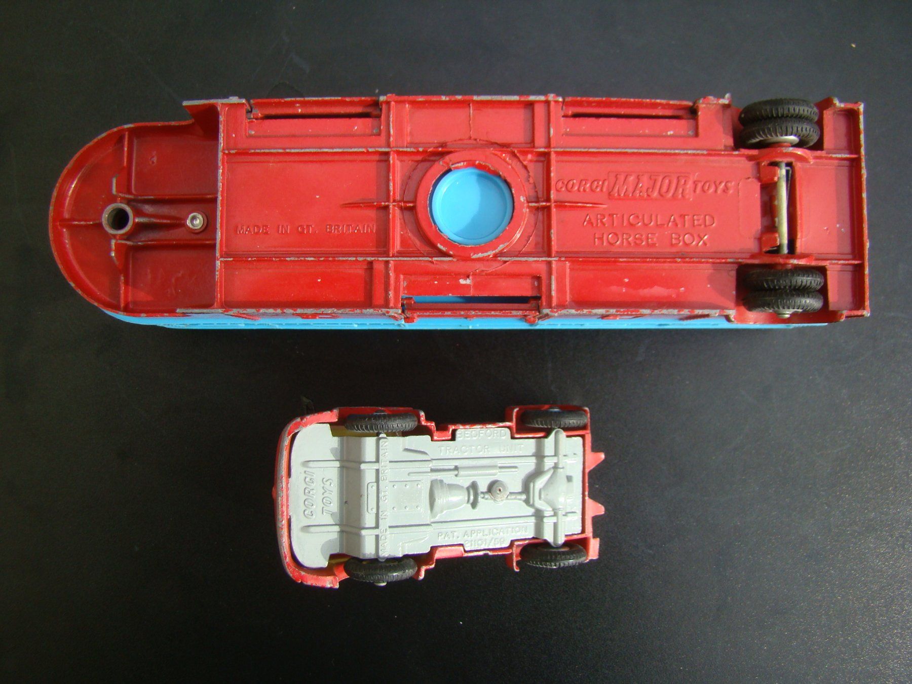 Dinky Toys Modellini d'auto: Corgi Major Bedford Chipperfields Pferdetransporter cool rar – Usato da Walzenhausen venduto da Vanquish711 7