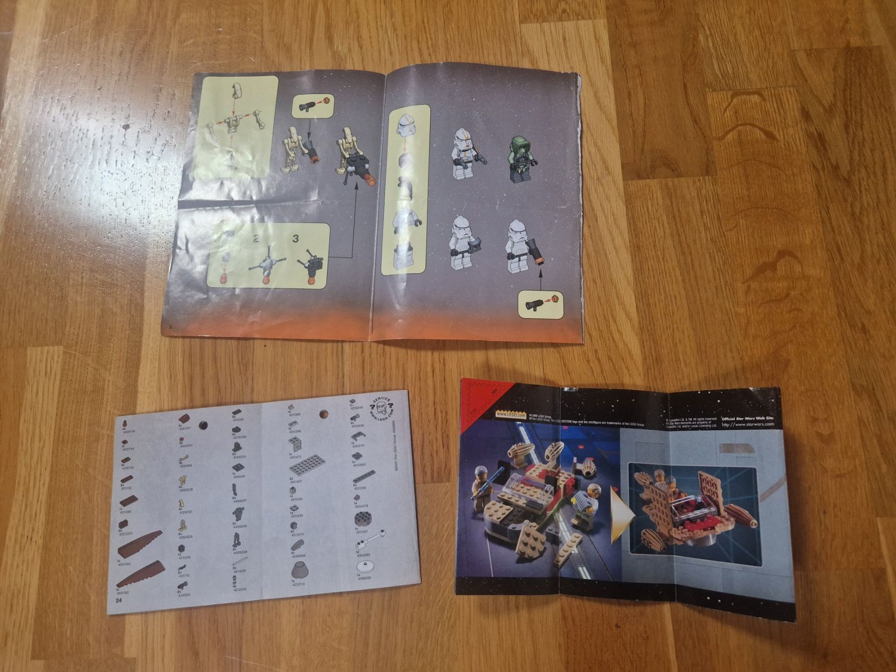 Lego Kit di costruzioni: lot instruction lego starwars – Usato da Bernex venduto da Mardone 1