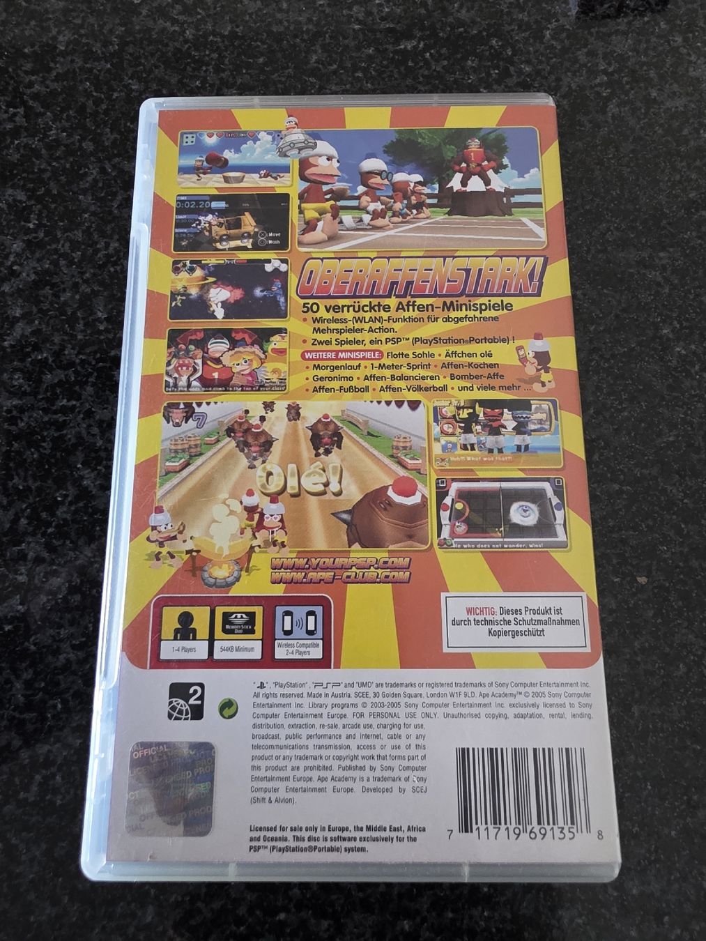 Giochi: Ape Academy PSP – Usato da Chavornay venduto da Crash37 1