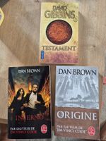Lot de 3 livres de poche - Dan Brown et David Gibbins