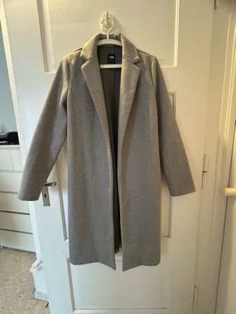 Zara Mantel grau Gr. M