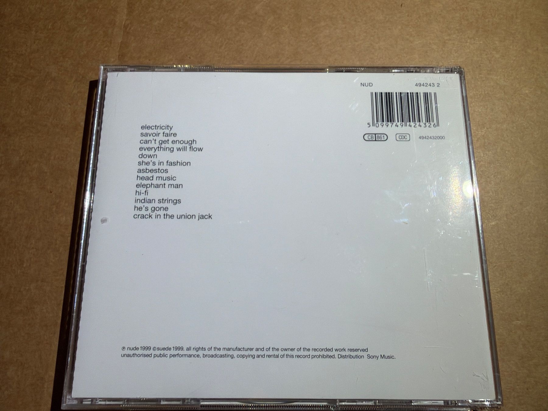 CD: Suede – Head Music – Usato da St.Gallen venduto da CD_jalamusic 1