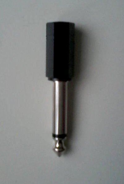 Adapter: Adapter Klinke 6,35 mono/ Buchse 3,5 mm – Neu (gemäss Beschreibung) aus Basel von SchoenesWetter