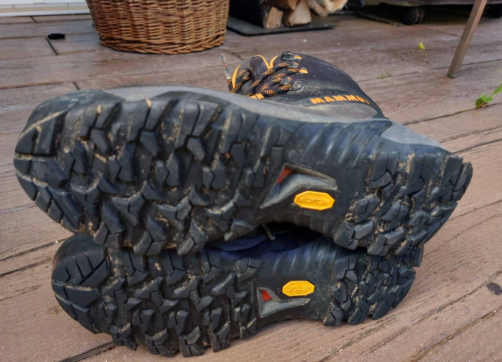 Mammut Scarpe da uomo: Mammut Herren Wanderschuhe Gr. 42 2/3 – Usato da Effretikon venduto da swobdo 3