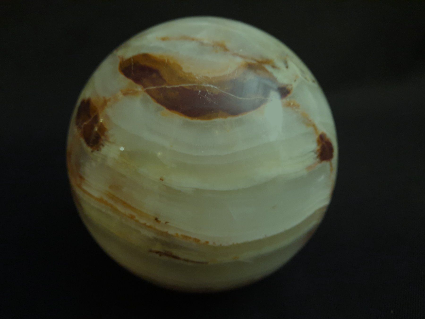 Minerali & Pietre curative: ONYX Stein Kugel 2.67 Kg – Usato da Beinwil am See venduto da Restwert_Beinwil 1
