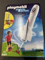 Playmobil Raketenstartrampe 6187, neuwertig, komplett
