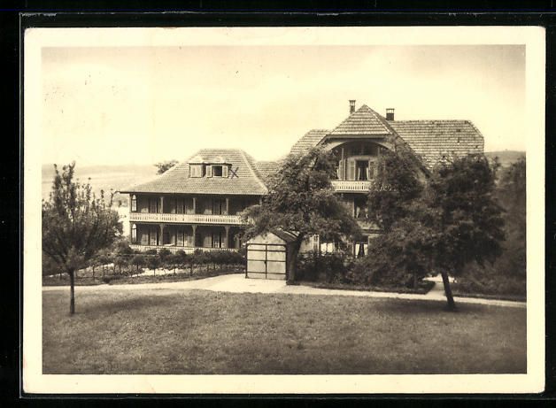 Cartoline postali: AK Oberrieden, Erholungsheim Bergli – Usato da Berlin venduto da bartko-reher