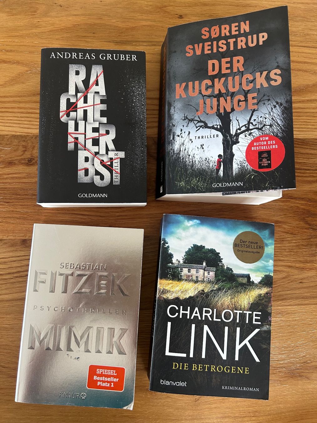 Libri: 4x Thriller – Usato da Leuzigen venduto da Zoey2014