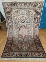 Seidenteppich 185*125cm handg.frisch prof.gewaschen wie neu
