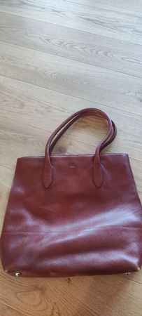 Navy boot Lederhandtasche