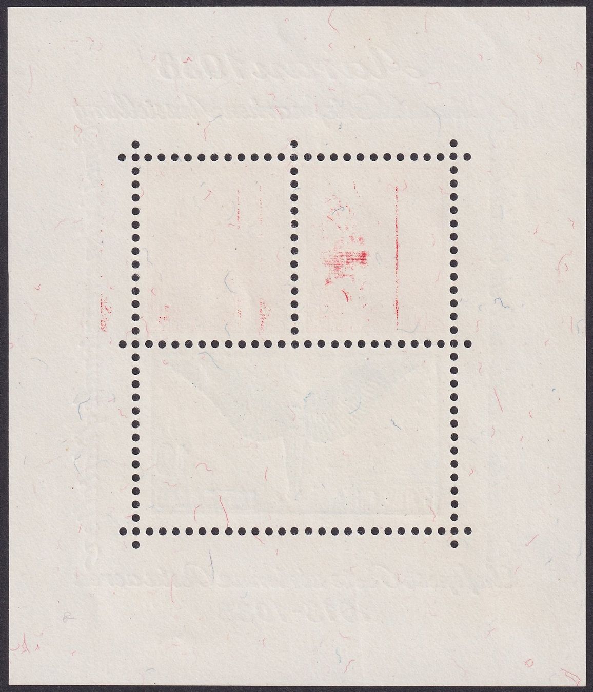 Tutti i francobolli: 1938, W11 Aarauer-Block ** postfrisch, kat: 90.-+ – Usato da Sursee venduto da Luzernerraute 1