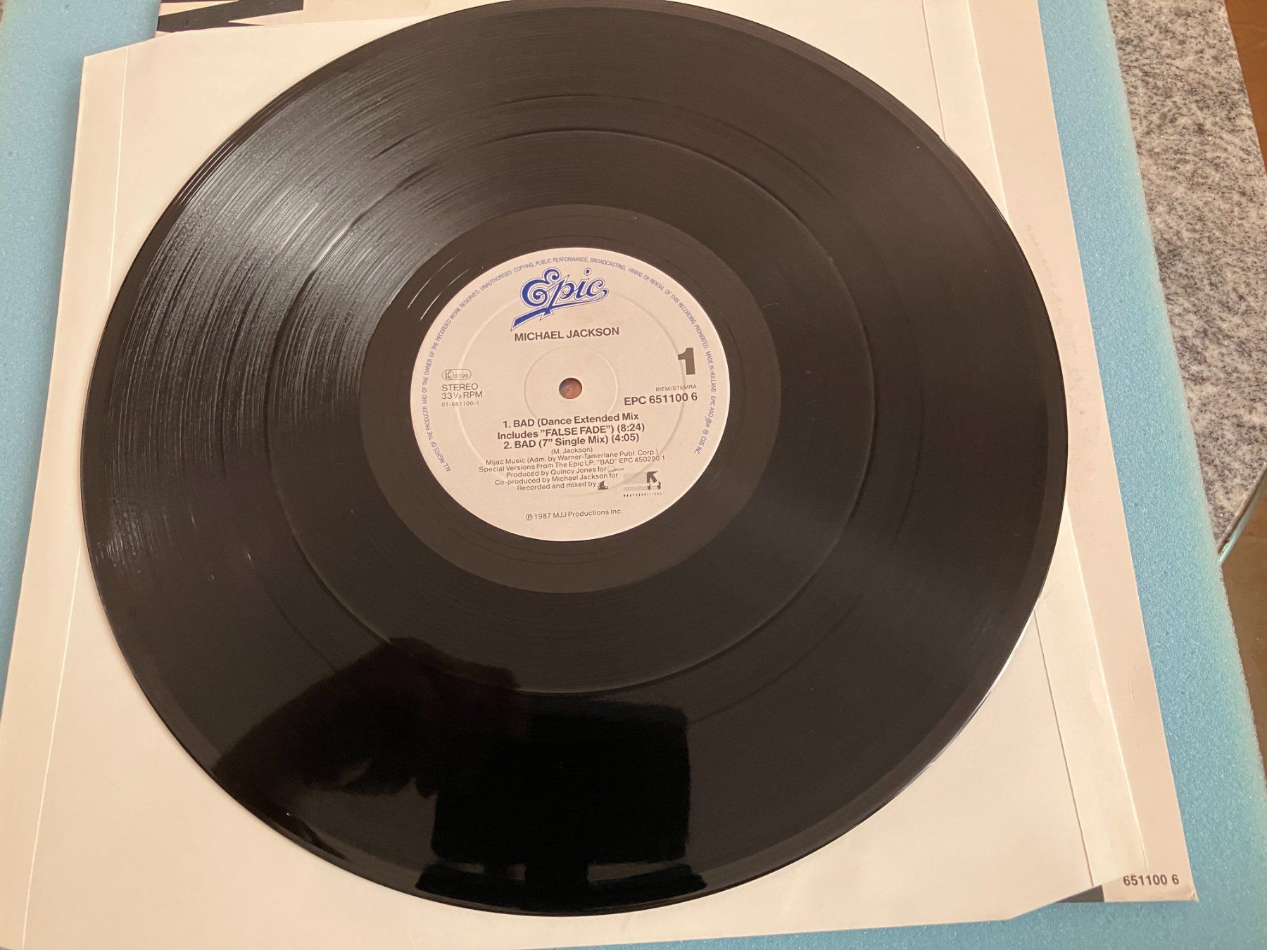 Dischi in vinile: Michael Jackson – Usato da Aarwangen venduto da Jukebox3 4