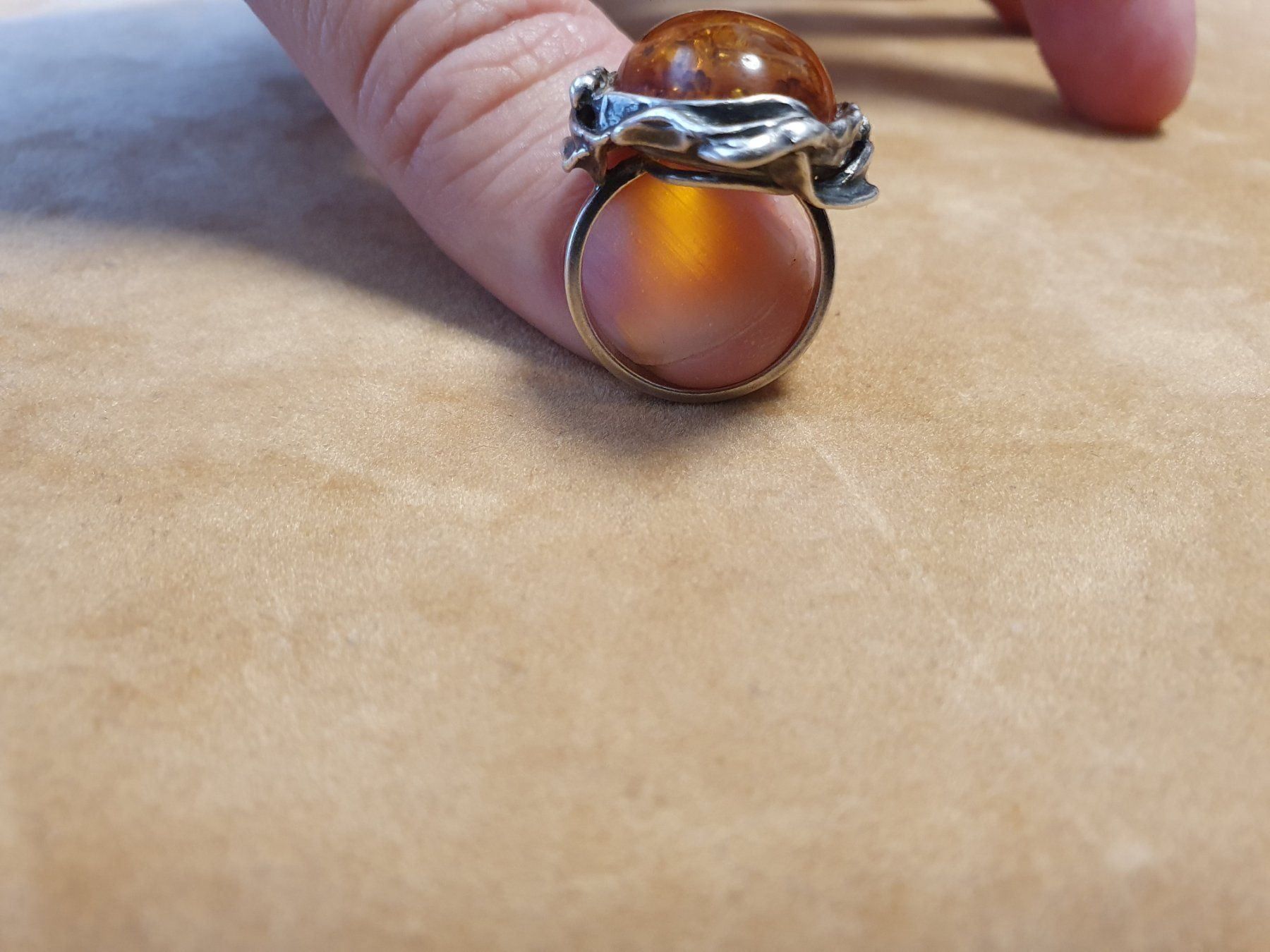 Ringe: Masterpiece Designer Bernstein-Ring... – Gebraucht aus Wohlen AG von palmsprings 6