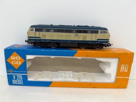 Spur H0 Roco 4151 DB V 215 DC Analog Geprüft