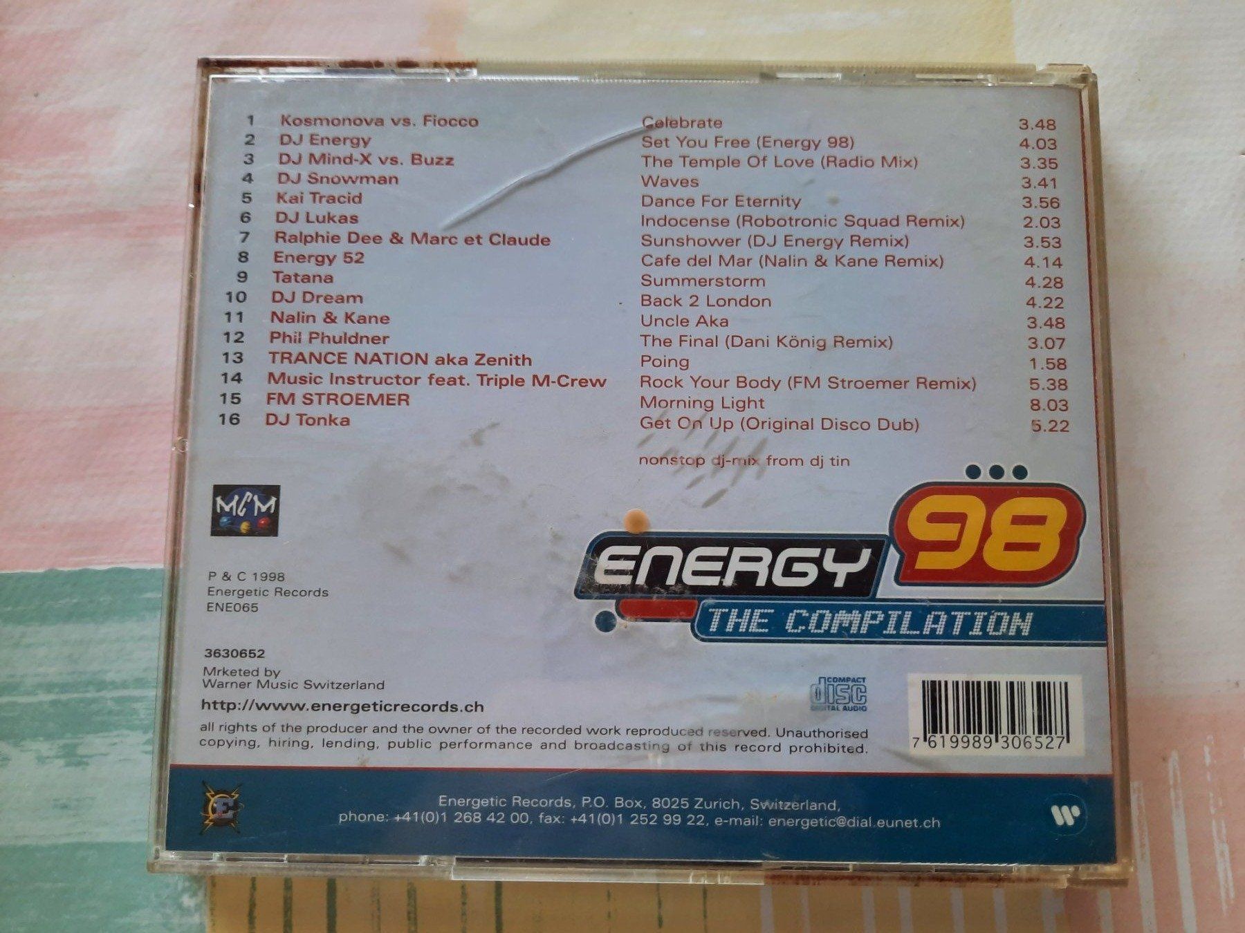 CD: CD Energy 98 - The compilation – Usato da Pully venduto da bro_n52j 1
