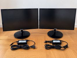 2x Samsung 27" Full HD Monitor S27F350FHU