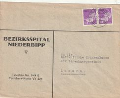 2 Briefe Portofreiheit Zu. Nr. 15A im Paar