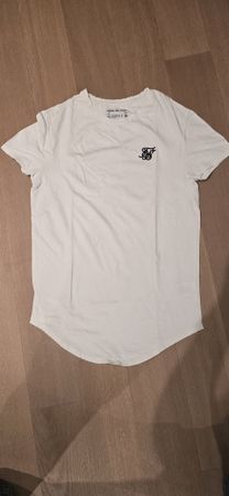 SikSilk T-Shirt, Weiss, Grösse M, Top Zustand für Sommer!