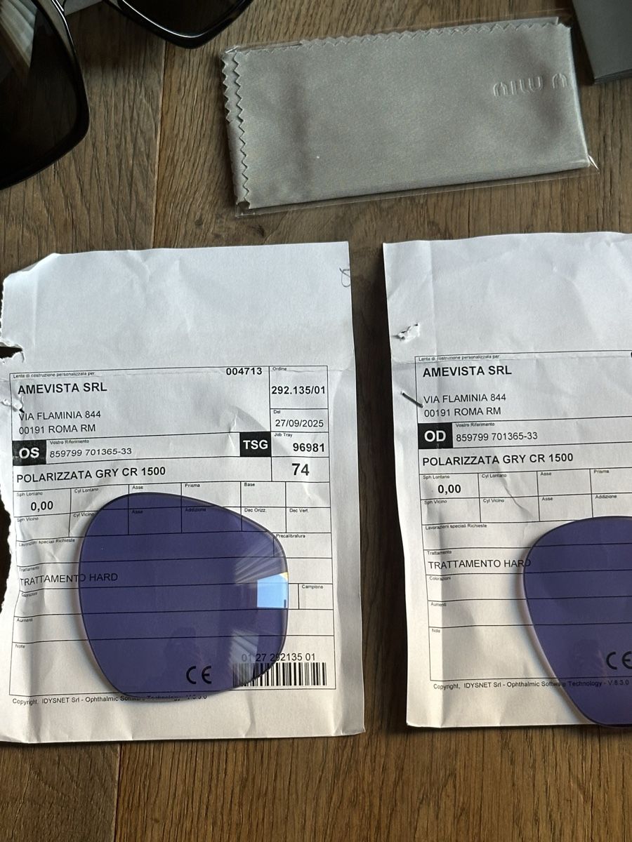 Miu Miu Occhiali & Lenti: CUSTOM Miu Miu A07S Sonnenbrille – Nuovo e nell'imballaggio originale da Silvaplana-Surlej venduto da vikhayy.stmoritz 5