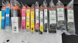 Cartouches d'encre compatibles pour imprimante jet EPSON
