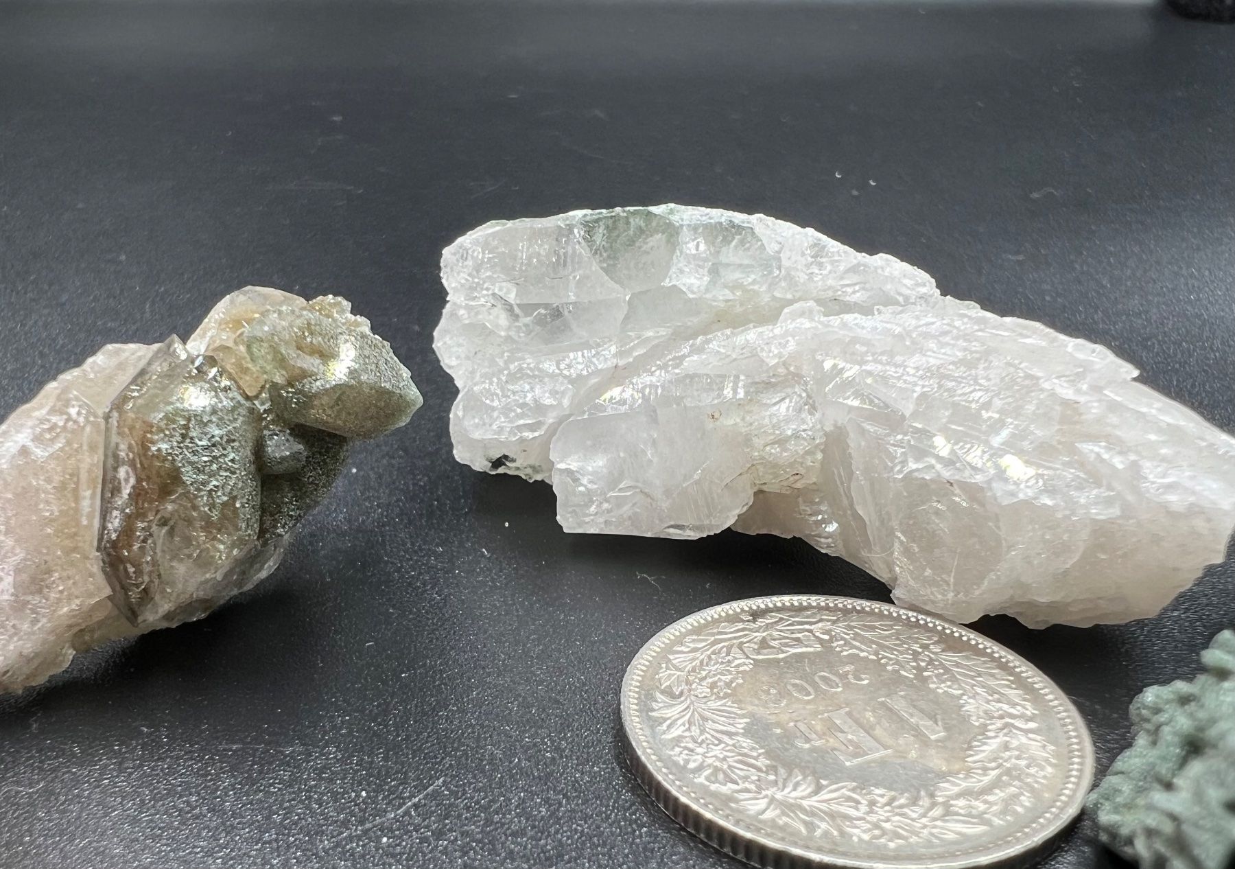 Minéraux & Lithothérapie: Lot à 5 Stk. Phantomquarz, Adular, Titanit, – Neuf (Voir description) à Holderbank SO par swiss-minerals 5