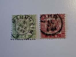 Baden 1850/ 60, 1 Kr.“ und „3 Kr.“ (Kreuzer) Top Raritäten!