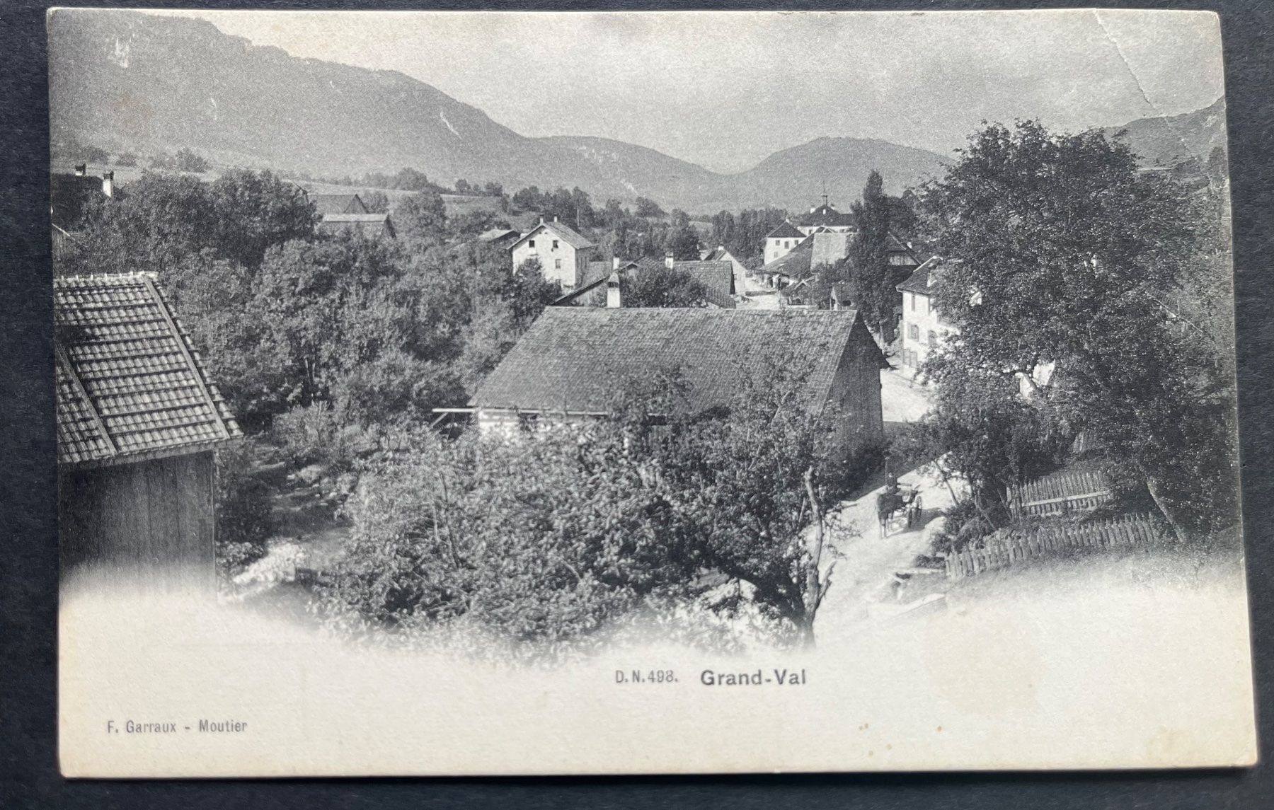 Cartoline postali: Grandval ca 1920, Jura Bernois – Usato da Ostermundigen venduto da DaxKarten-75
