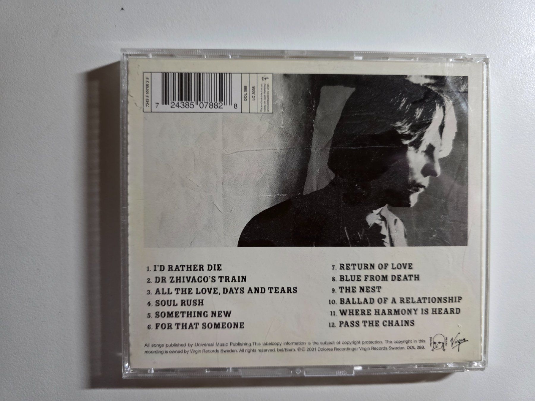 CD: CD - Nicolai Dunger - Soul Rush - 2001 – Usato da Walterswil BE venduto da Lonitti 1