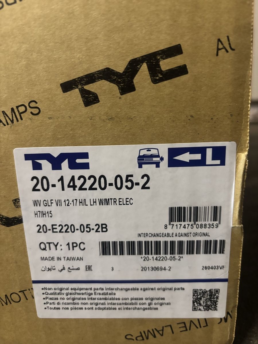VW Fari: VW GOLF 7 - SCHEINWERFER – Nuovo e nell'imballaggio originale da Niederwil SG venduto da kmt_td5t 1